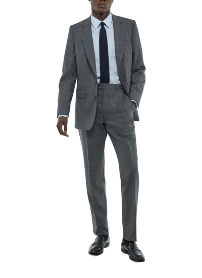 Costume homme gris acier laine certifiée Fursac - C3FOXA-FC20-B022