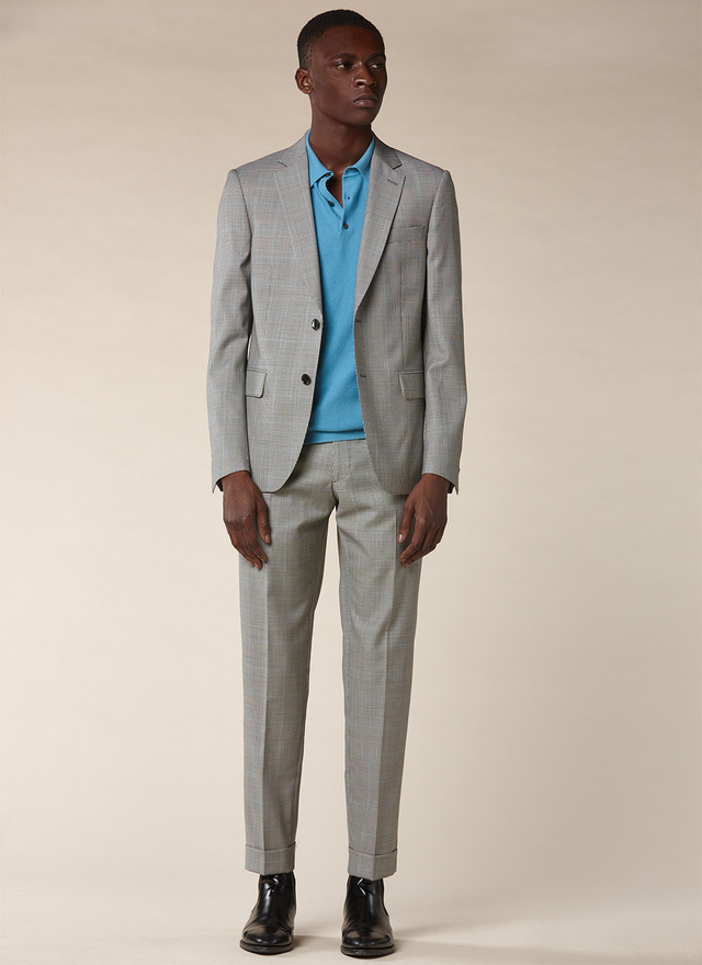 Costume homme gris laine itravel Fursac - C3PREF-PC41-23