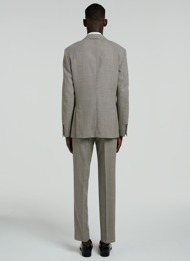 Costume beige homme laine vierge Fursac - C3VILO-VX09-15