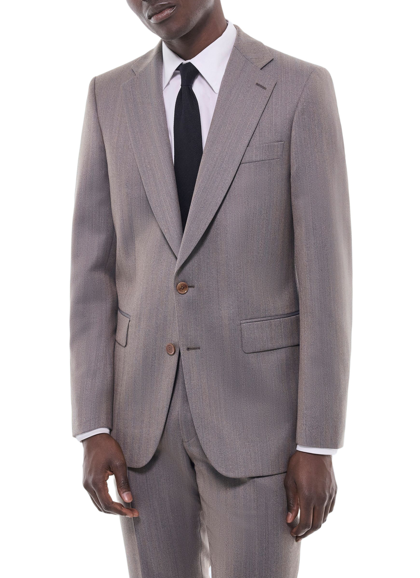 Costume marron taupe homme Fursac - C3FEXU-GC05-G014