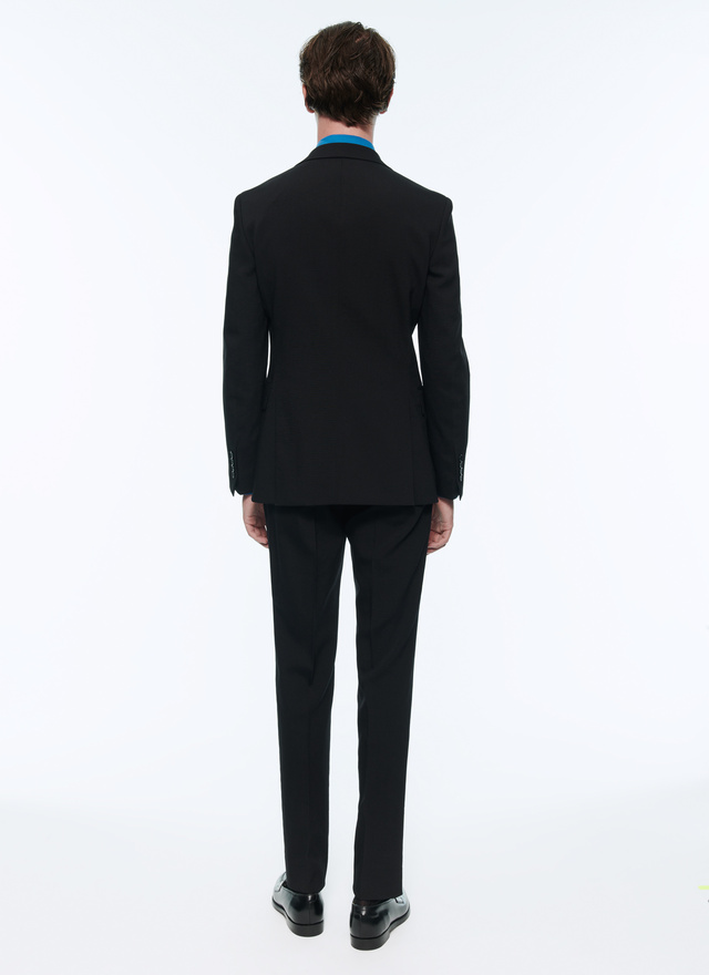 Costume noir homme laine vierge, polyamide et élasthanne Fursac - 22HC3AVRA-AC71/20