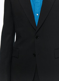 Costume en toile de laine noire - 22HC3AVRA-AC71/20