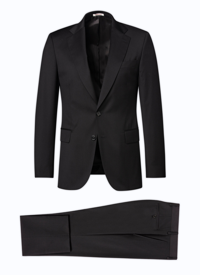 Costume noir homme laine vierge Fursac - 22HC3AVRA-AC82/20