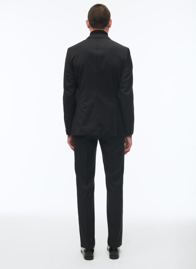 Costume noir homme laine vierge Fursac - C1AVRA-AC82-20