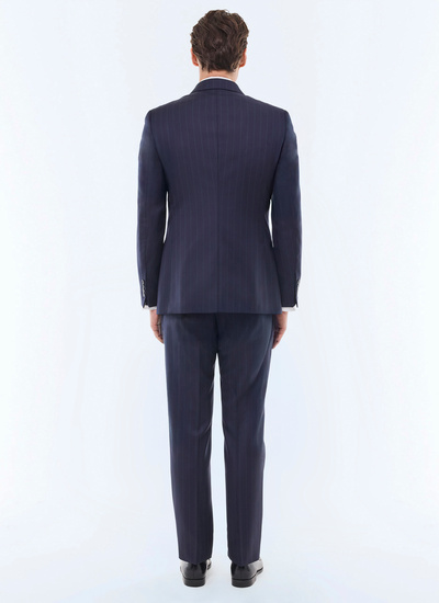 Costume homme twill de laine vierge certifiée Fursac - C3FOUG-GC07-D030