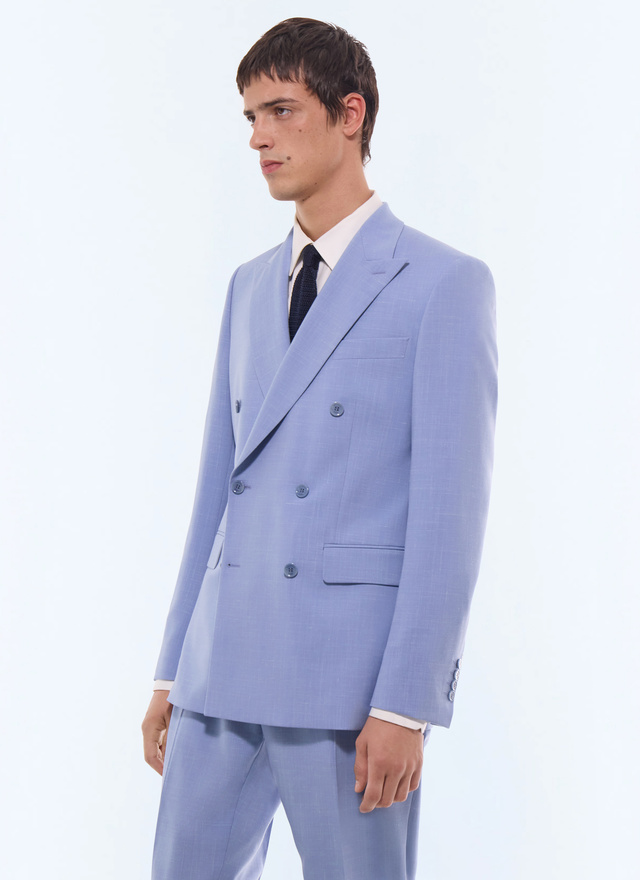 Costume bleu pastel homme Fursac - C3FOUG-JC31-D001