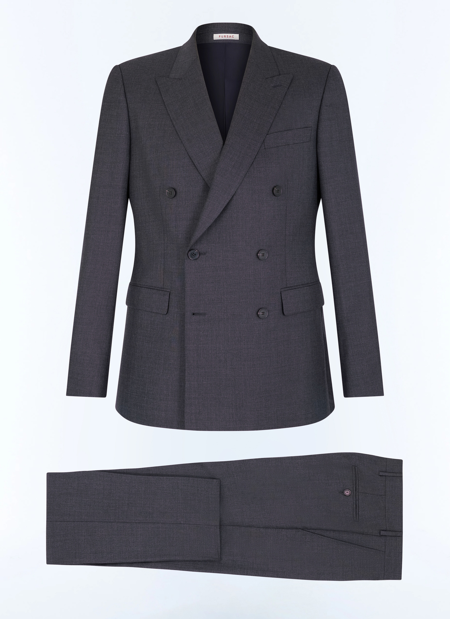 Costume laine vierge fil à fil homme Fursac - C3FOCA-CC64-B029