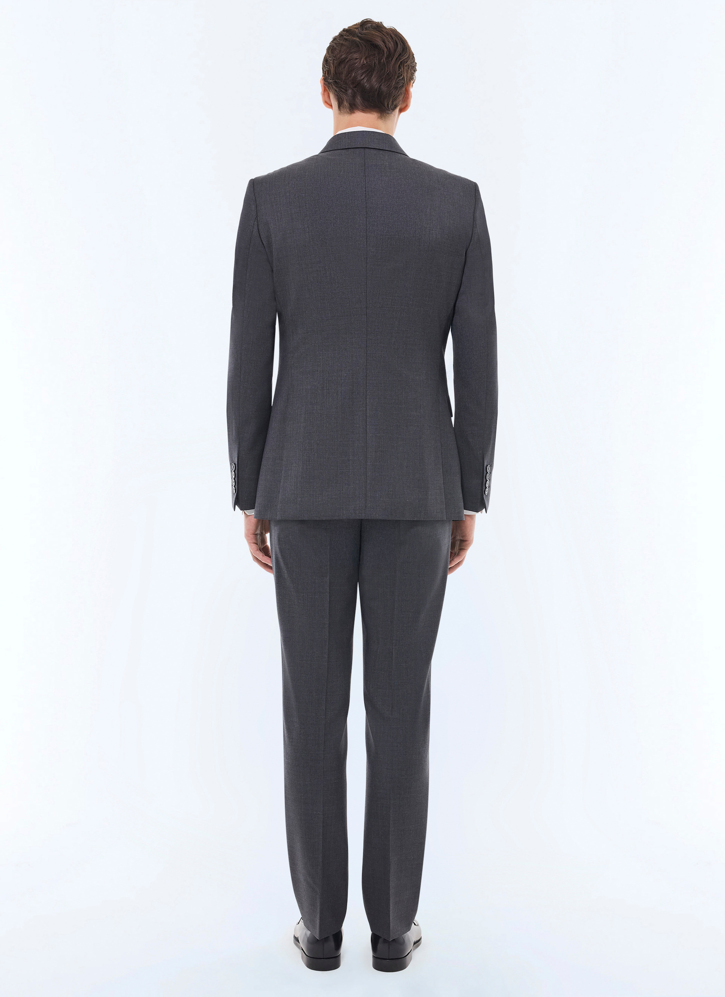 Costume gris homme laine vierge fil à fil Fursac - C3FOCA-CC64-B029