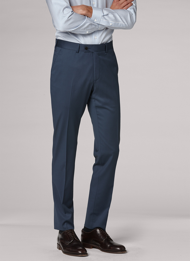 Costume bleu homme laine super 150's aaaaa Fursac - 18EC3ILYA-KC17-34