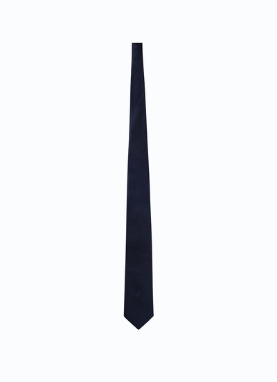 Cravate bleu marine homme Fursac - 21EF2OTIE-PR03-30