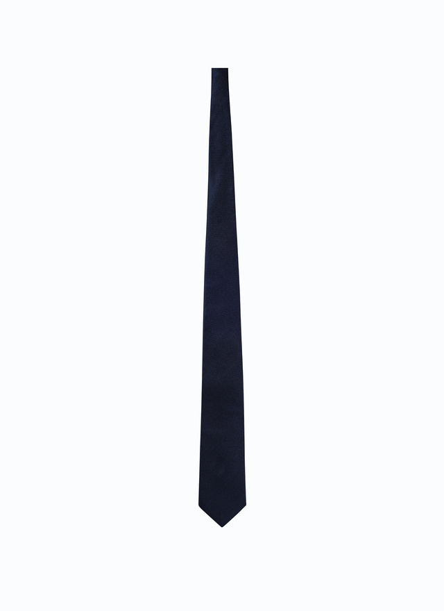 Cravate bleu marine homme Fursac - 21EF2OTIE-PR03/30