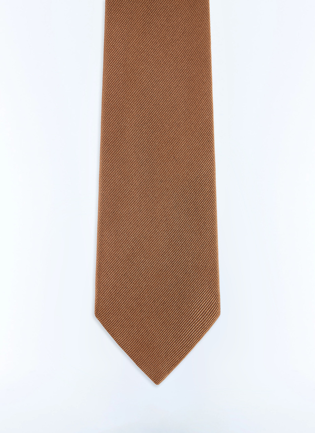 Cravate homme tabac matière principale: 100% soiedoublure: aucune Fursac - F2OTIE-LR01-G021