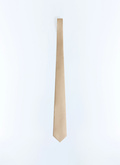 Cravate en satin de soie matte uni - F2OTIE-FR15-A008