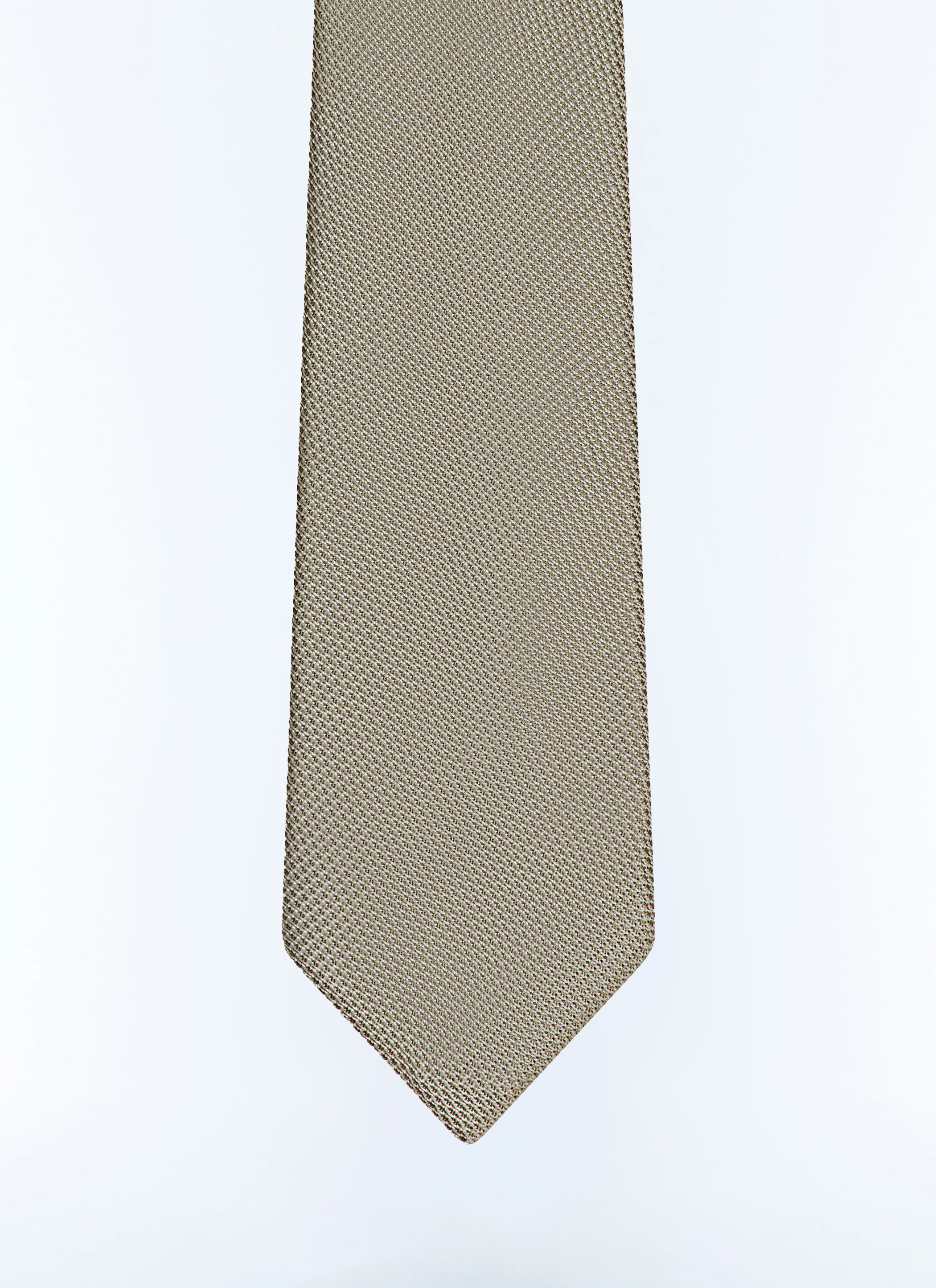 FURSAC - Cravate en grenadine de soie - Homme - Taille Unique - Vert - Collection Cérémonie - Mariage