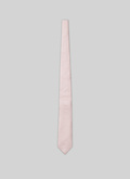 Cravate rose en soie - 21EF2OTIE-SR28/70