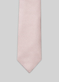 Cravate rose en soie - 21EF2OTIE-SR28/70