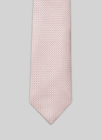 Cravate homme rose soie Fursac - F2OTIE-SR28-70