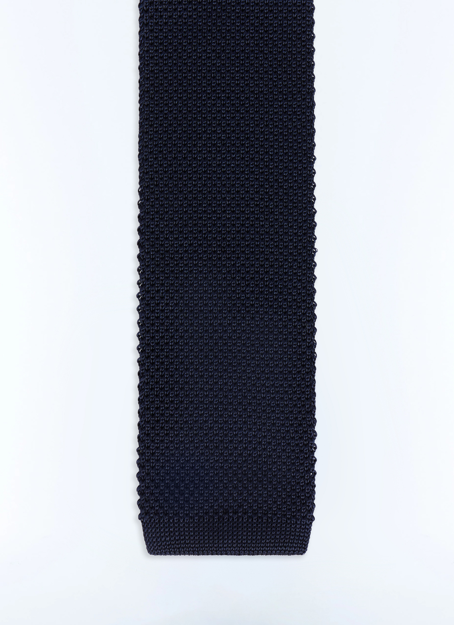 Cravate homme marine tissu principal: 100% soie Fursac - F3KNIT-LR11-D030