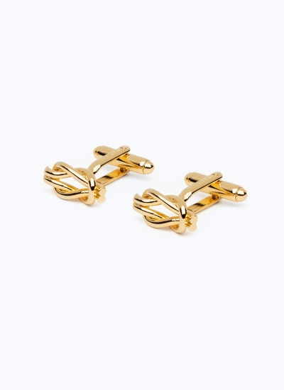 Men's gold cufflinks Fursac - D2BOUT-DR44-K001
