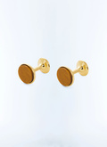 Cufflinks with gemstone - D2BOUT-ER23-G003