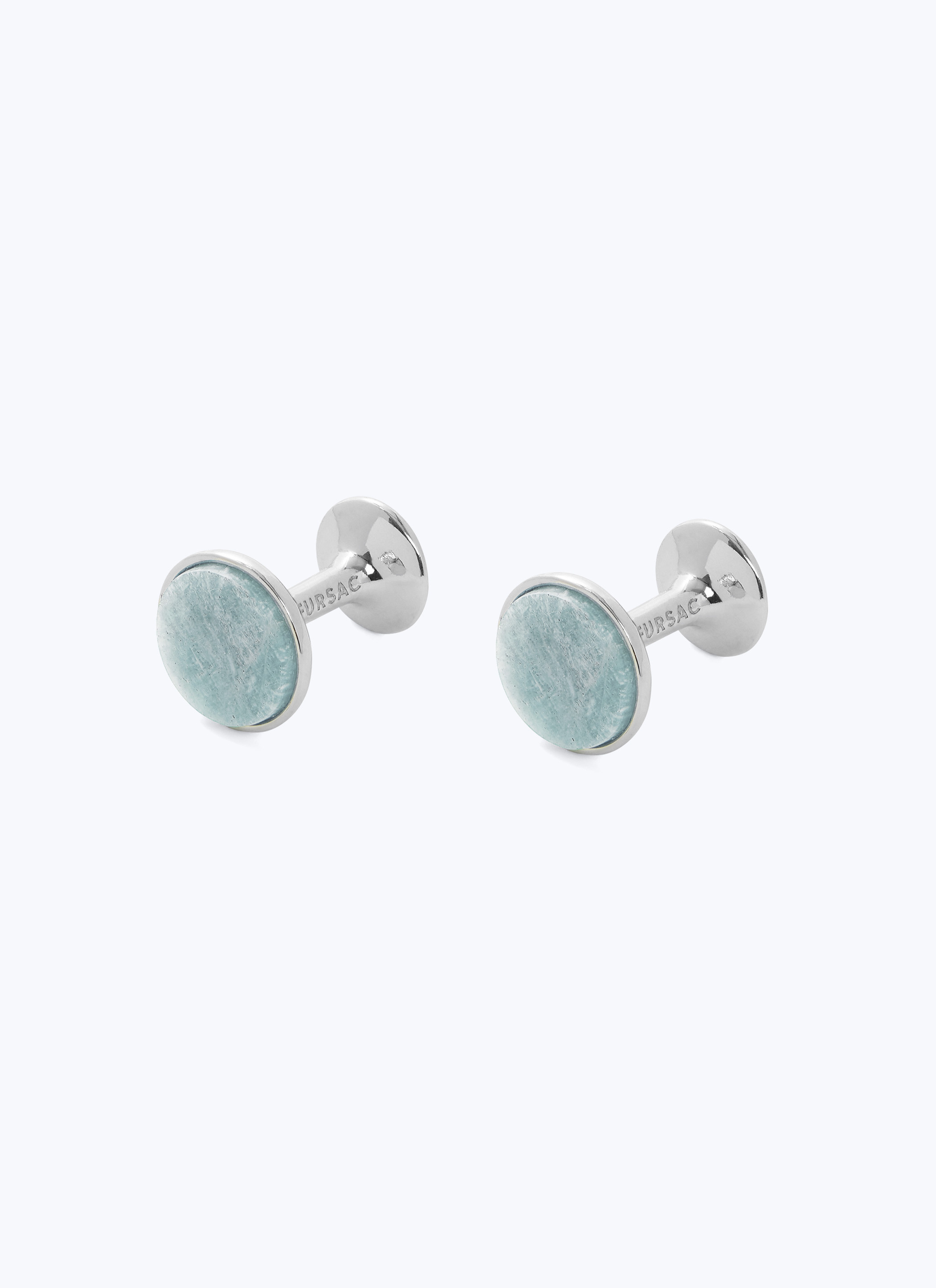 Cufflinks with gemstone