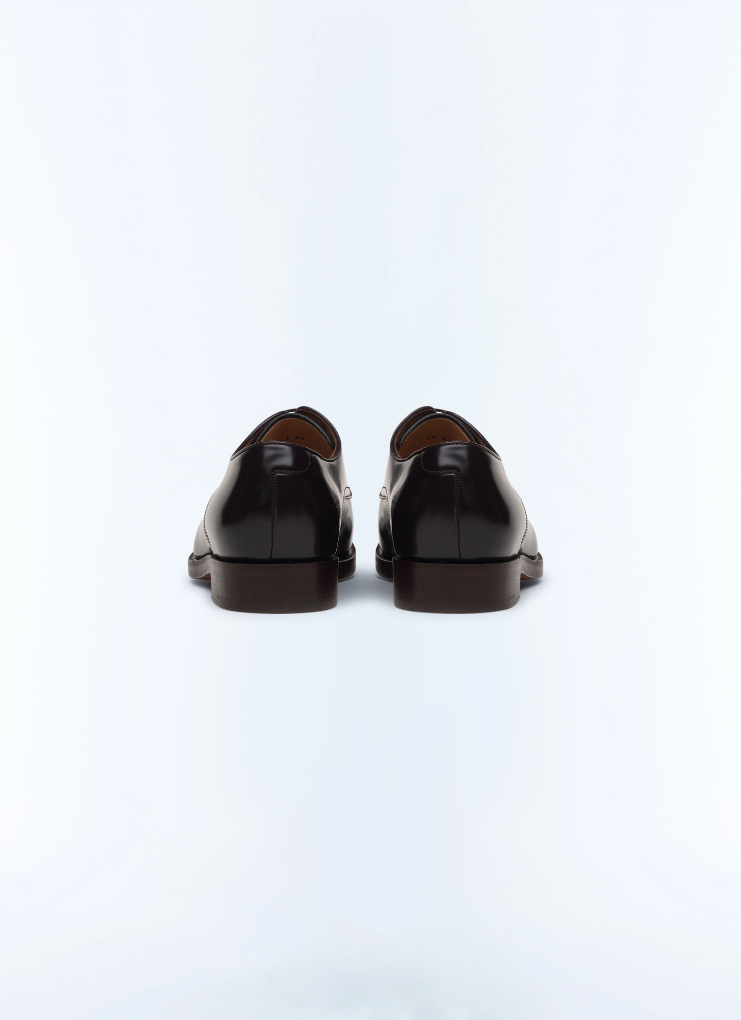 Men's brown derby shoes Fursac - LDERBY-EC02-18