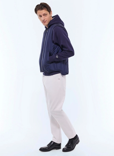 Doudoune bleu marine homme Fursac - M3GPIU-GM12-D030