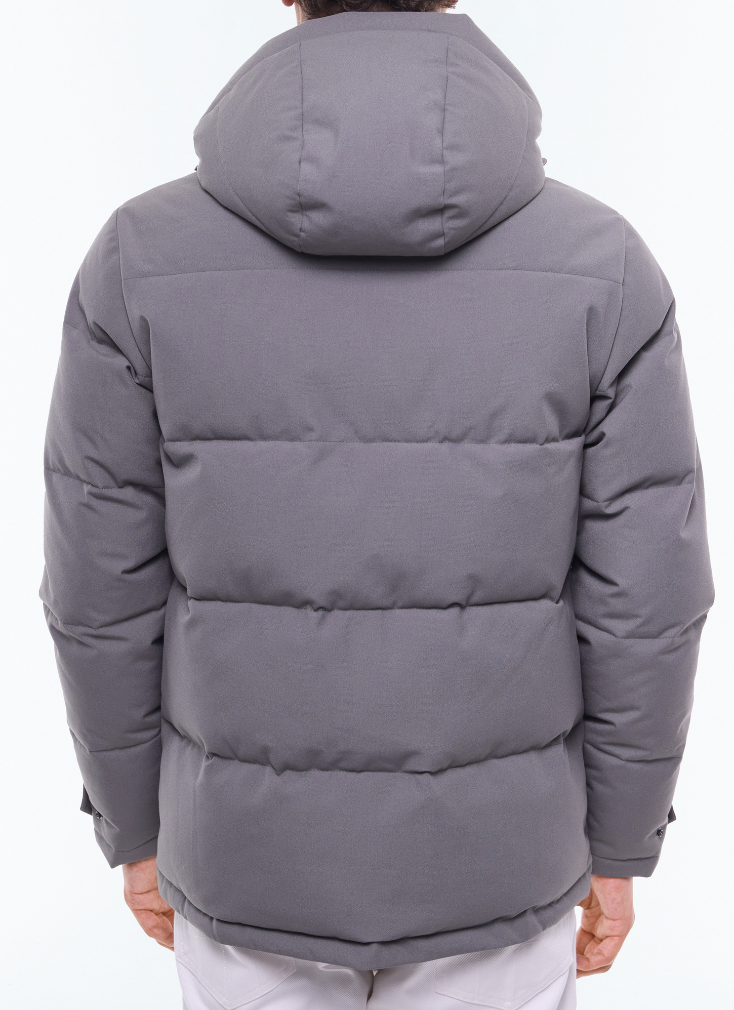 Doudoune gris anthracite homme Fursac - M3CPUF-CM33-B022