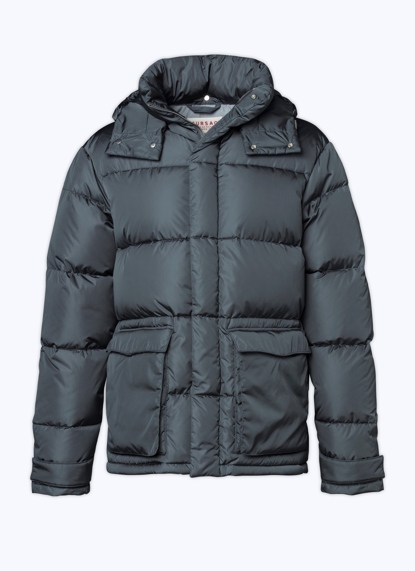 Doudoune gris homme polyamide Fursac - M3ATUF-TM19-27