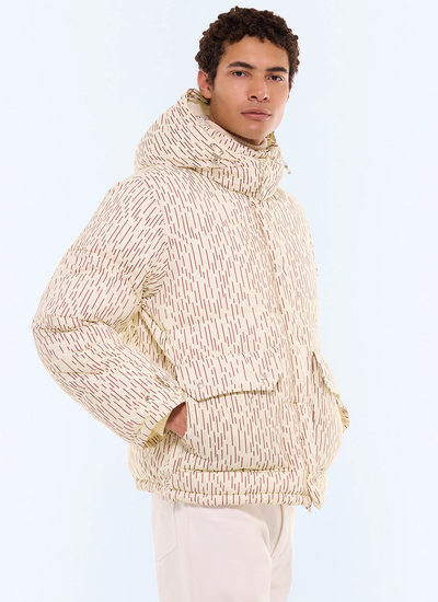 Doudoune homme imprimé camouflage marron tissu technique déperlant Fursac - M3GELE-GM11-A002