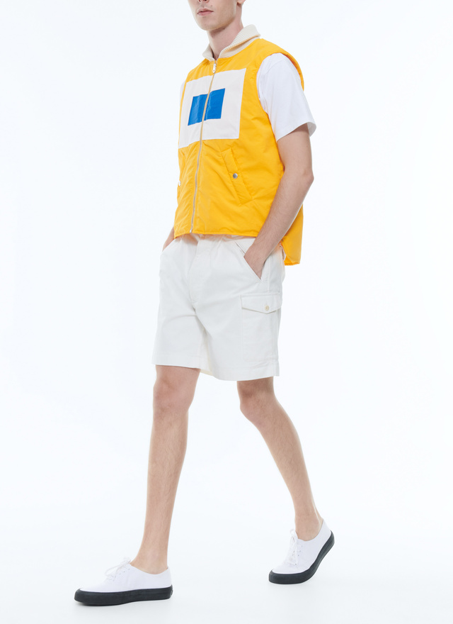 Doudoune jaune homme Fursac - M3DRAP-DM12-E005