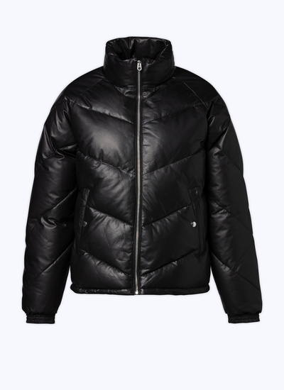 Men's black down jacket Fursac - M3CPAL-AL06-B020