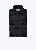 Black water-repellent fabric down jacket - 22HM3ALPI-AM25/20