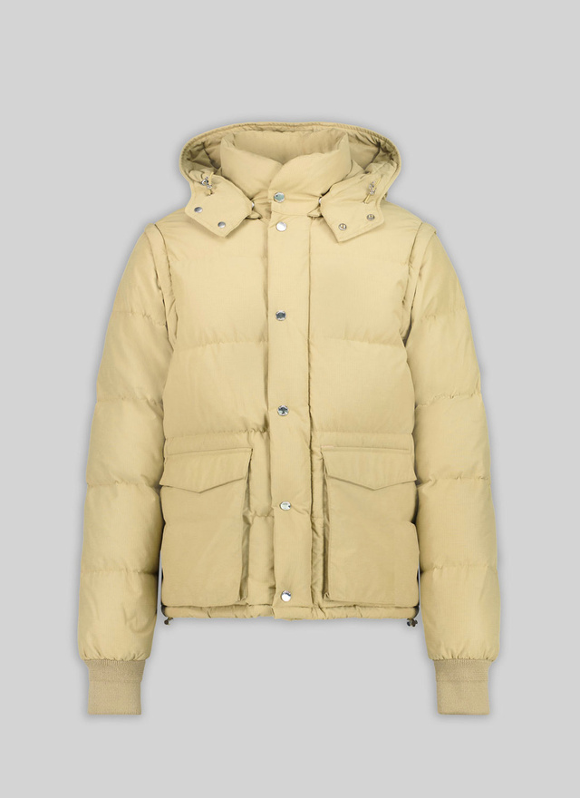 next camel padded coat