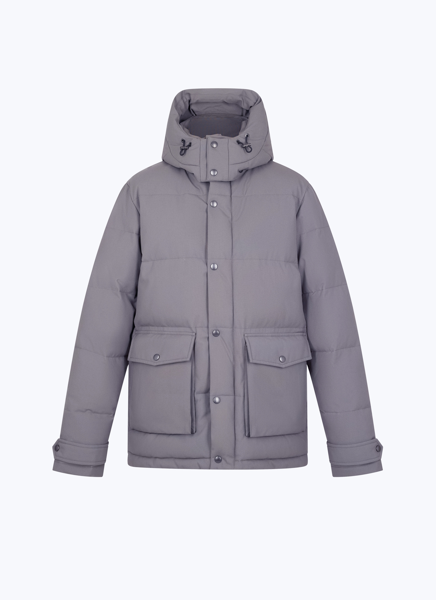 Men's polyester and viscose canvas down jacket Fursac - M3CPUF-CM33-B022