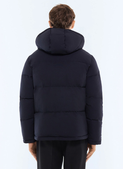 Men's main fabric: 65% polyester, 35% viscosebody lining: 100% polyesterpocket lining: 100% polyesterpadding: 100% polyesterribbing: 84% polyester, 13% polyamide, 3% elastane down jacket Fursac - M3LPUF-CM33-D030