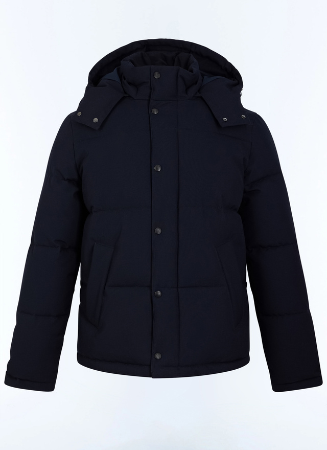 Men's blue, navy blue main fabric: 65% polyester, 35% viscosebody lining: 100% polyesterpocket lining: 100% polyesterpadding: 100% polyesterribbing: 84% polyester, 13% polyamide, 3% elastane down jacket Fursac - M3LPUF-CM33-D030