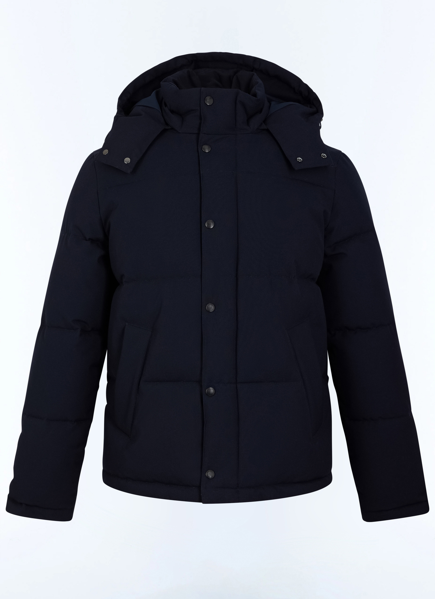 Men's blue, navy blue main fabric: 65% polyester, 35% viscosebody lining: 100% polyesterpocket lining: 100% polyesterpadding: 100% polyesterribbing: 84% polyester, 13% polyamide, 3% elastane down jacket Fursac - M3LPUF-CM33-D030