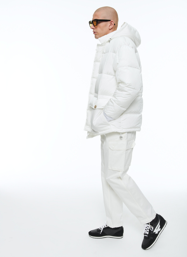 Men's white down jacket Fursac - M3CTUF-CM32-A001