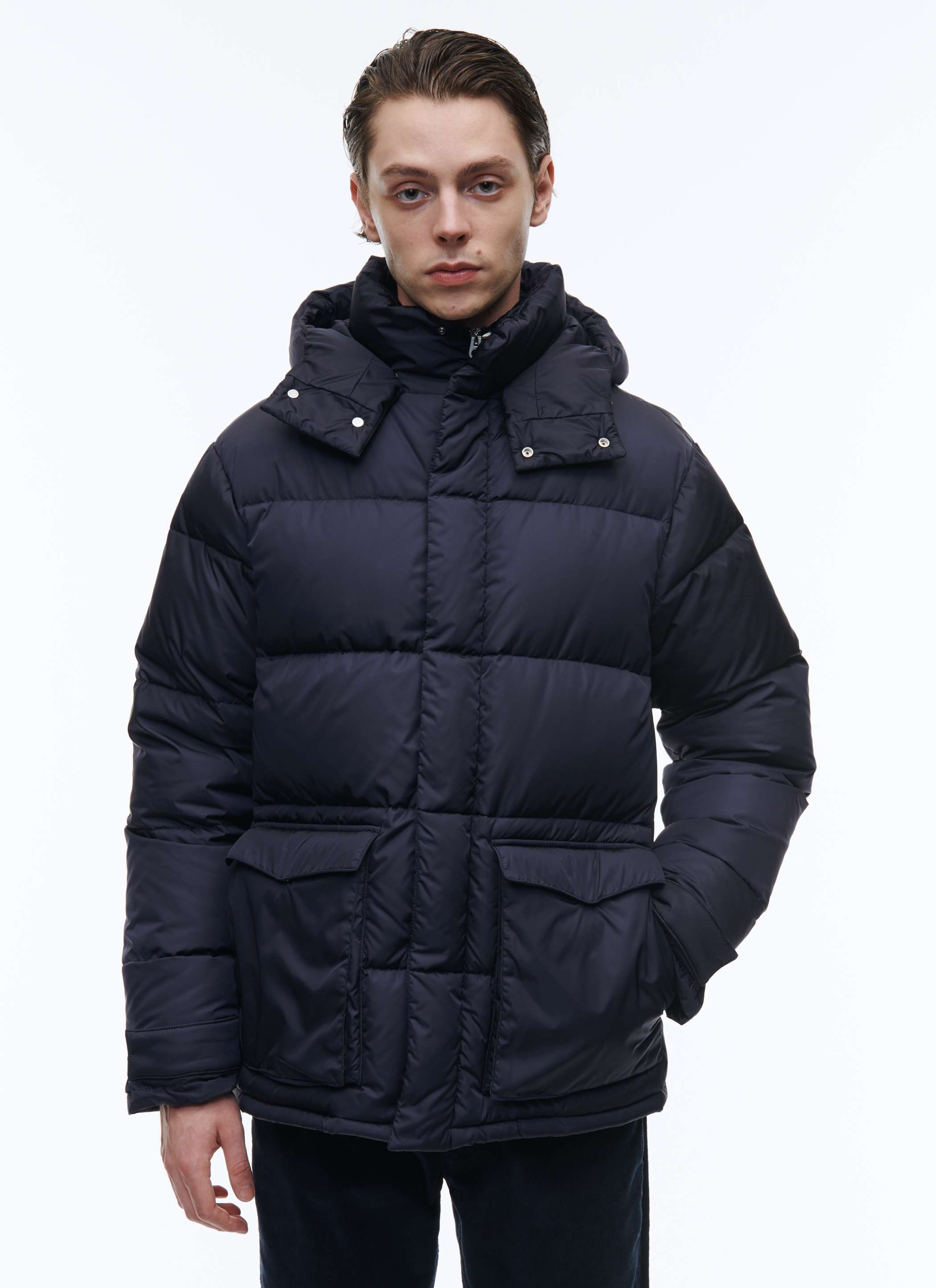 Navy blue down jacket 22HM3ATUF-TM19/31 - Men's down jacket