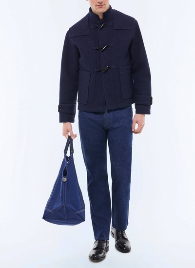 Duffle coat bleu marine homme Fursac - M3GUFL-GM04-D030