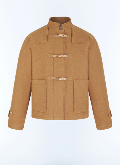 Duffle coat laine duffle feutrée homme Fursac - M3GUFL-GM04-A006