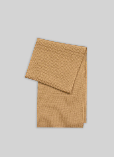 Écharpe homme camel laine Fursac - D2TIKI-TR50-11