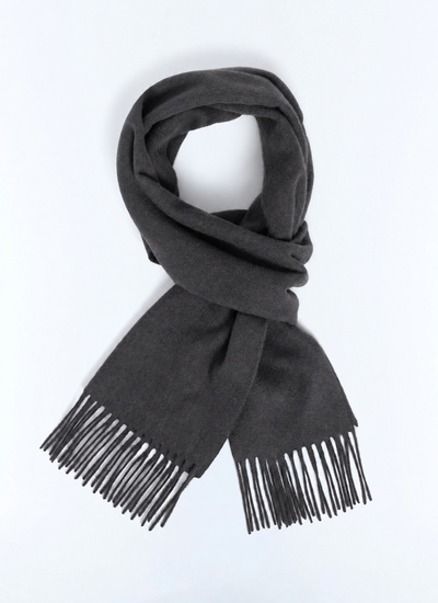 Écharpe homme anthracite matière principale: 90% laine, 10% cachemiredoublure: aucune Fursac - D2LSCA-LR08-B021