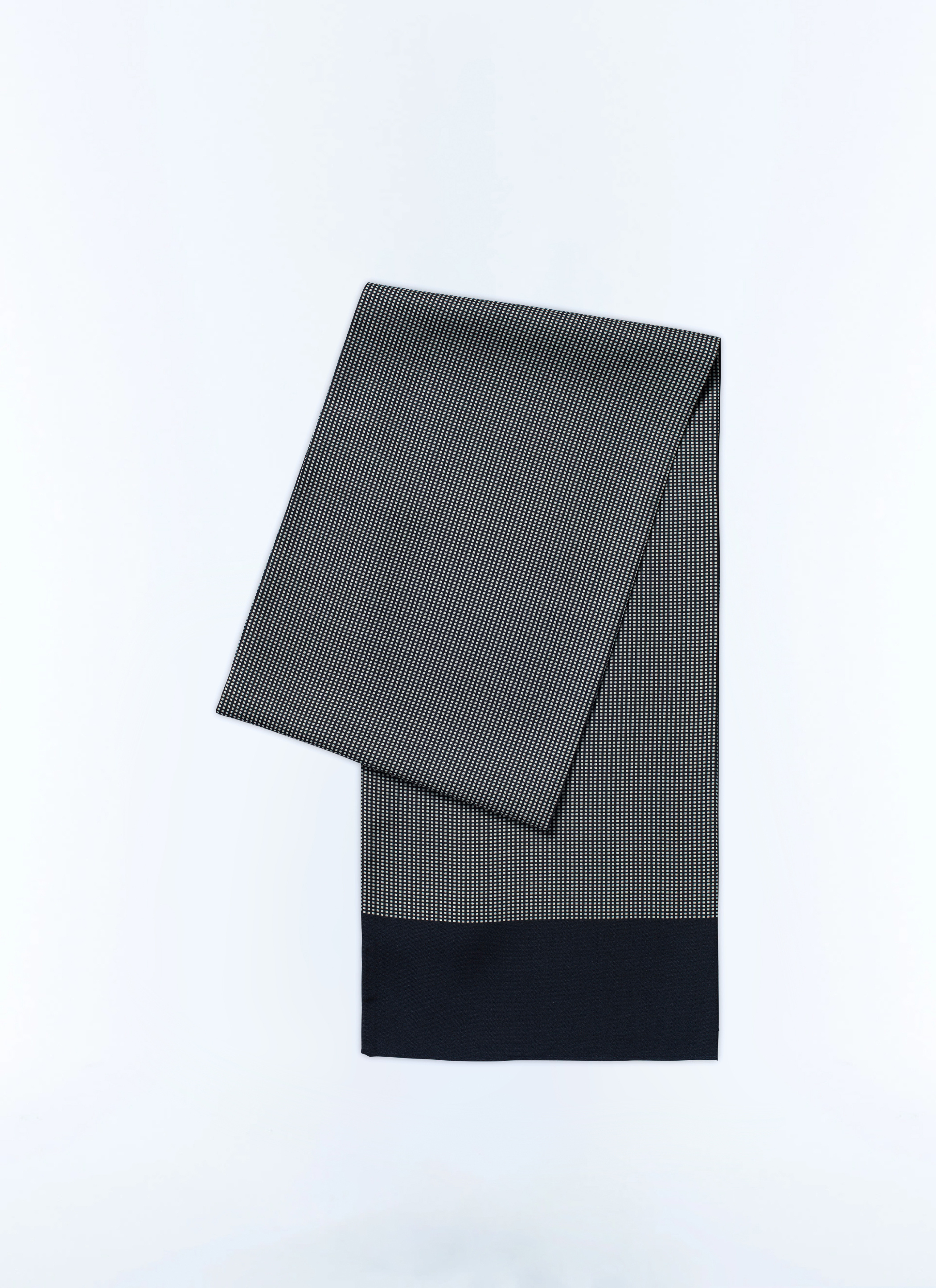 FURSAC - Echarpe en soie à imprimé - Homme - Taille Unique - Blanc/Bleu