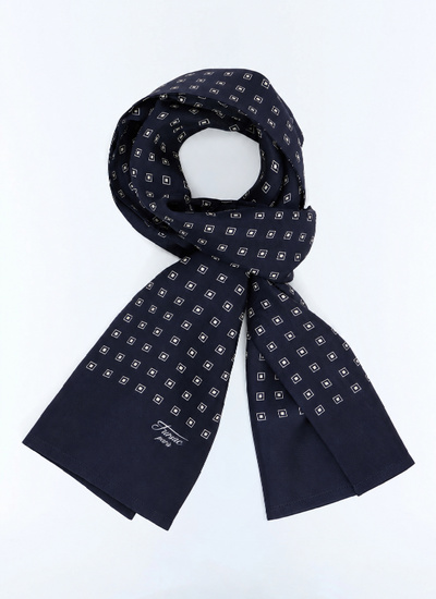 Foulard homme marine tissu principal: 100% soiedoublure: aucune Fursac - D2LFRA-LR06-D030