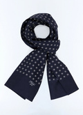 Foulard en soie à motif - D2LFRA-LR06-D030