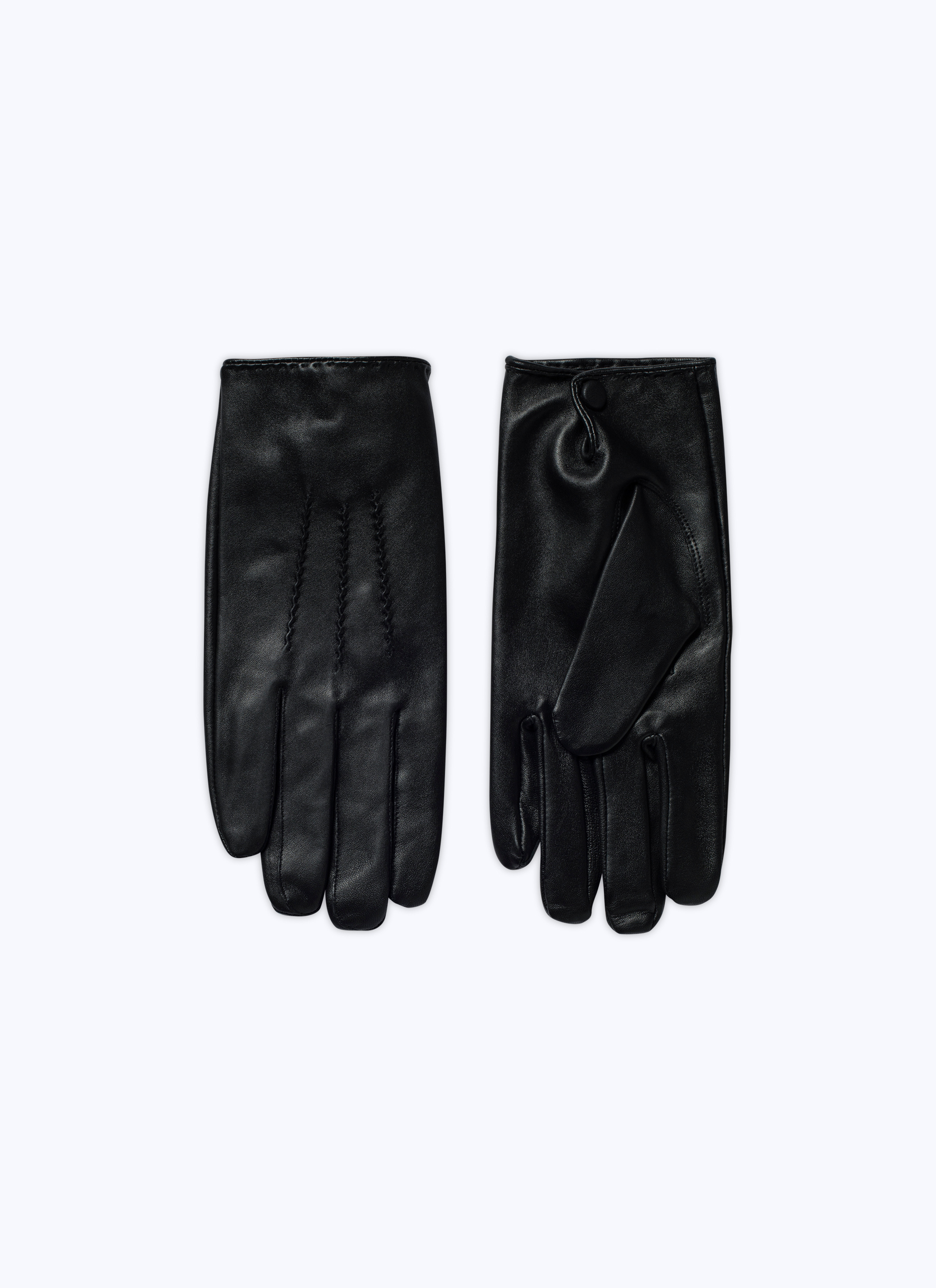 FURSAC - Gants en cuir - Homme - Taille 9.5 - Noir