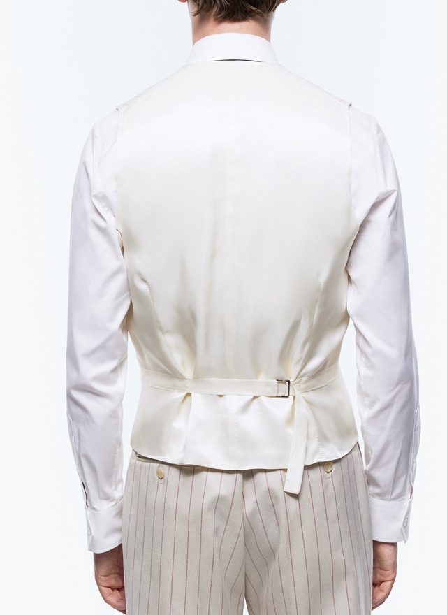 Gilet ecru homme Fursac - G3BILG-EC10-A002