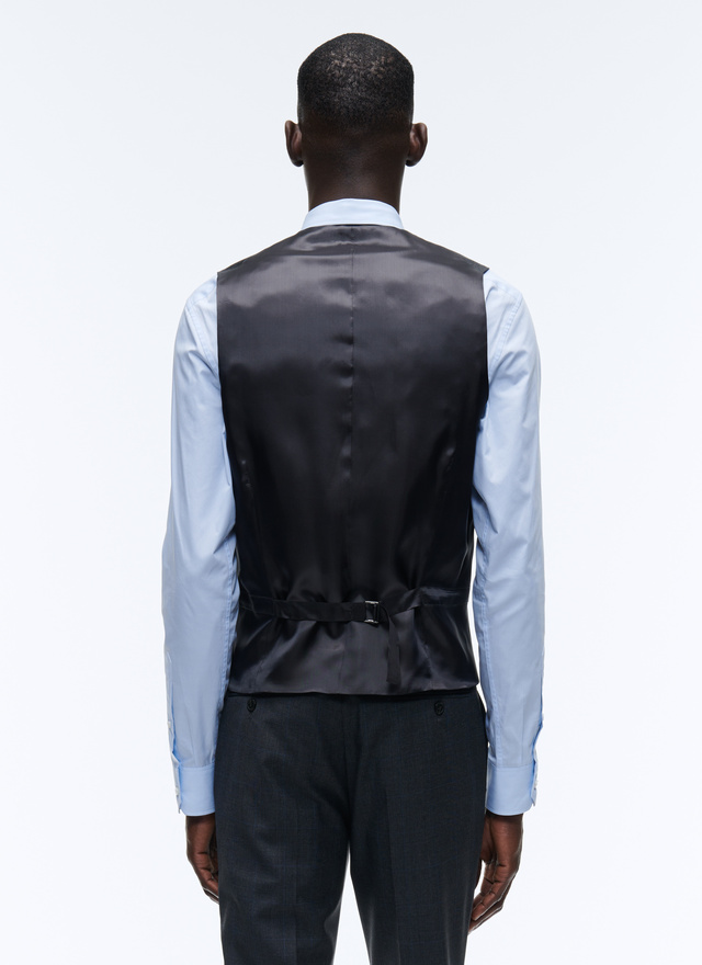 Gilet homme laine vierge Fursac - 22HG3VILE-AC37/21